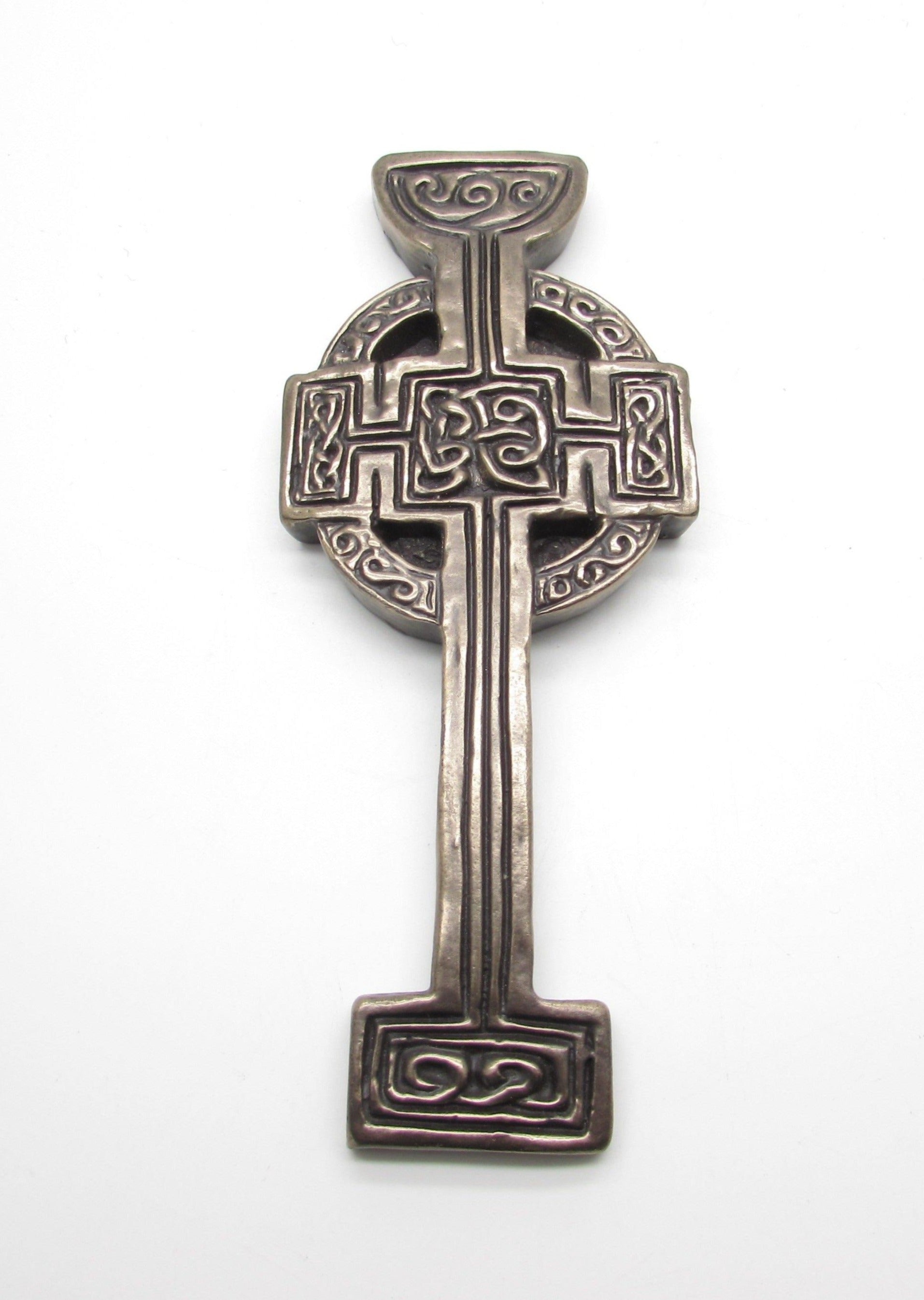 Wild Goose Bronze Celtic Cross