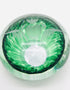 Green Claddagh Glass Paper Weight