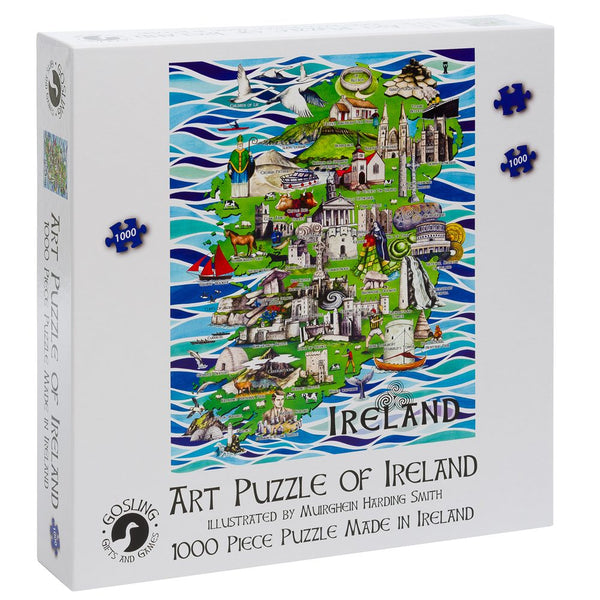 Art Puzzle of Ireland Jigsaw Puzzle - Skellig Gift Store