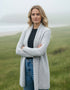 IrelandsEye Women's Kilcoole Coatigan | Silver Marl