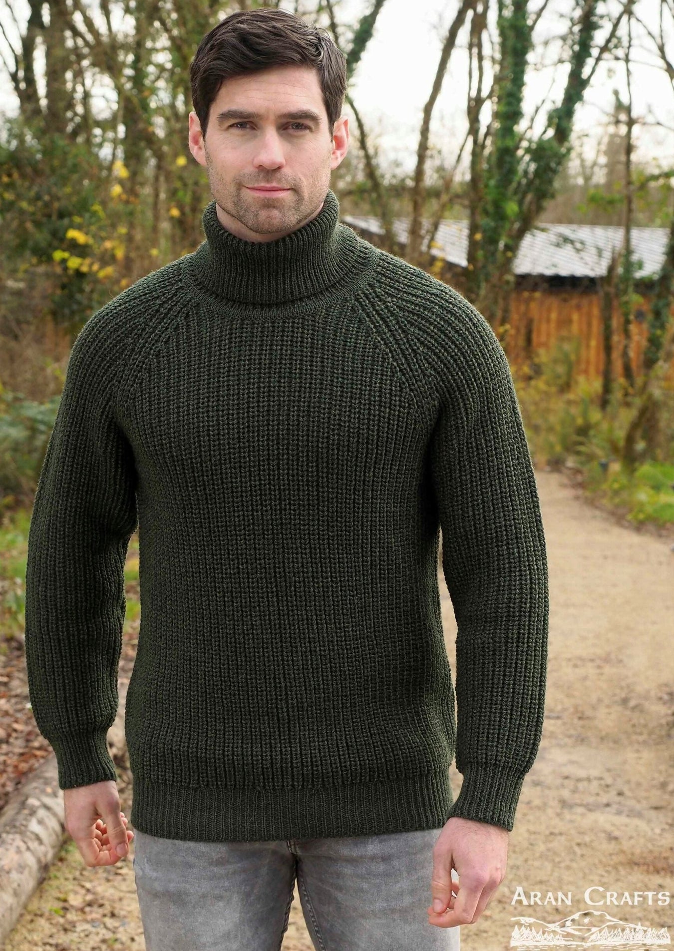 Mens Aran Sweaters | Made in Ireland | 100% Merino Wool – Skellig Gift ...