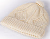 Merino Wool Hand Knit Pom Pom Hat