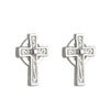 Solvar Celtic Cross Stud Earrings s33387