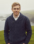 Dublin Shawl Collar Aran Sweater | Cormorant