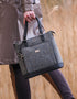 Mucros Grey Herringbone Ciara Bag