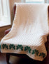 Aran Irish Shamrock Blanket