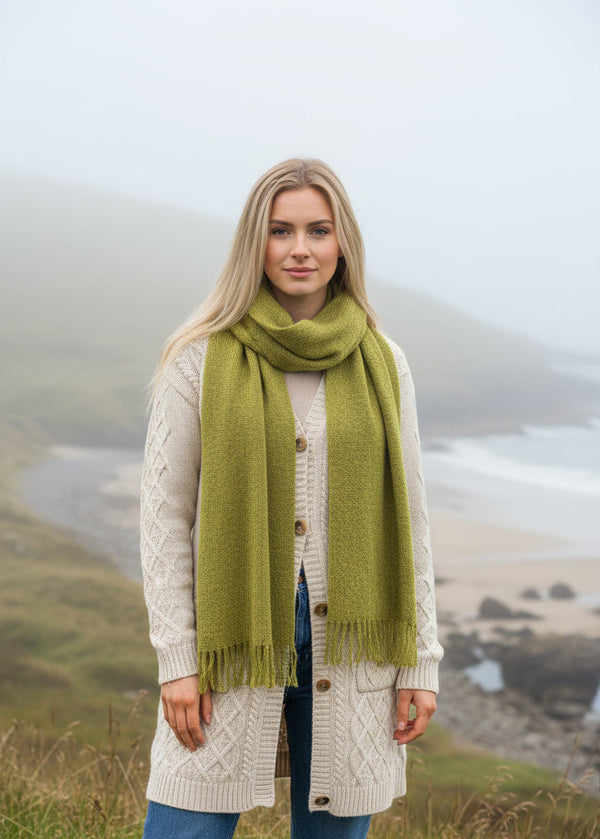 Mucros Green Islander Scarf