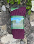 Plum Irish Wool Neppy Socks | Women's