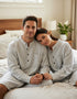 Lee Valley Flannel Nightshirt | Blue Ivory Stripe