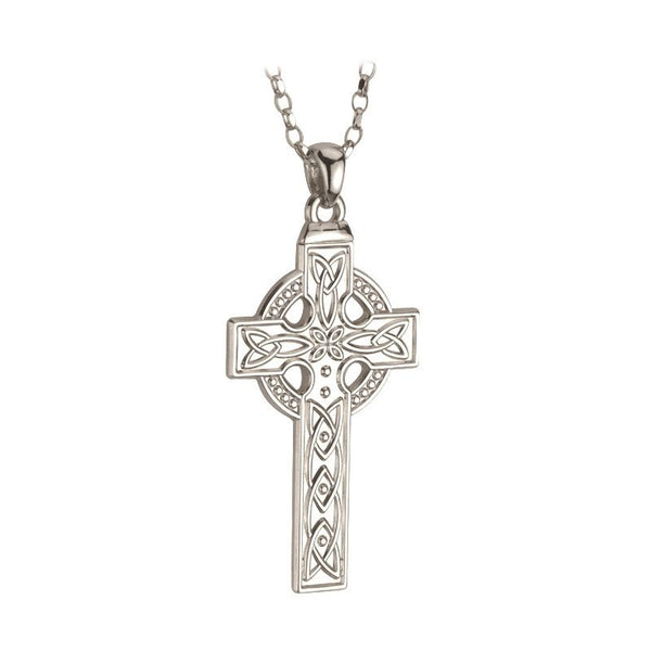 Silver Celtic Heavy Cross