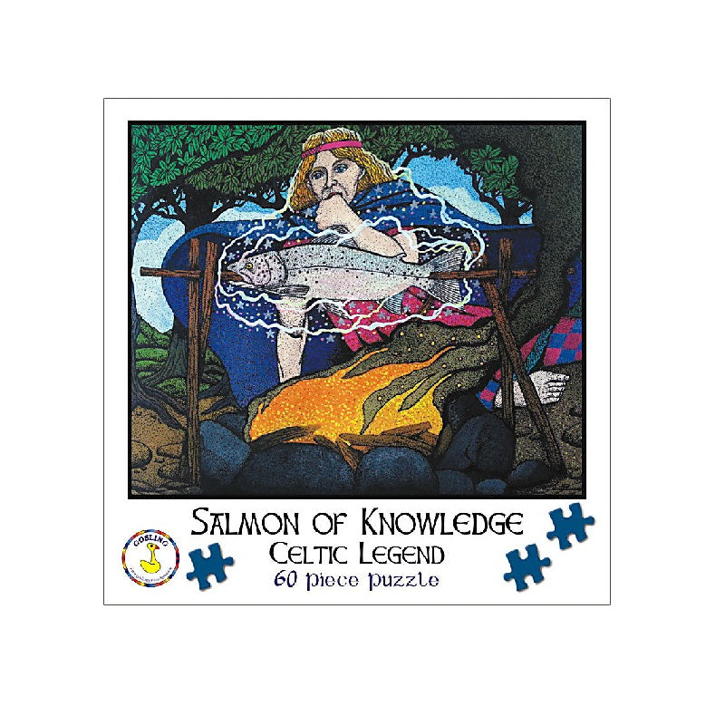 Salmon of Knowledge Celtic Legend Jigsaw Puzzle - Skellig Gift Store