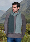 Mucros Soft Green Donegal Scarf