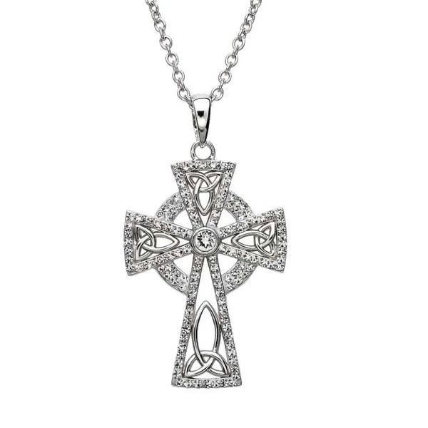 Swarovski Crystal Celtic Cross