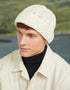 Merino Wool Aran Hat | Natural