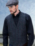 Mucros Tweed Charcoal Waistcoat