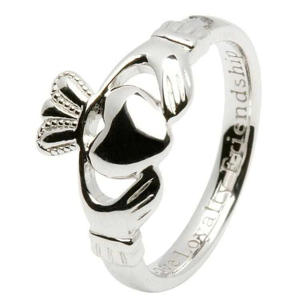 Comfort Fit Claddagh Ring